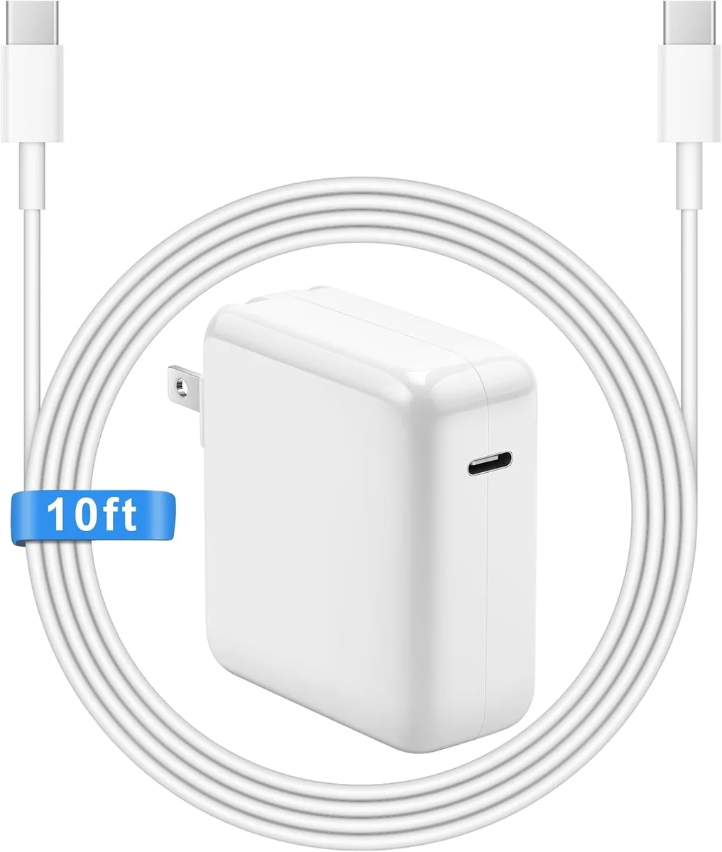 TOPRANK TOPRANK 118W USB-C AC adapter 10ft cable — product photo