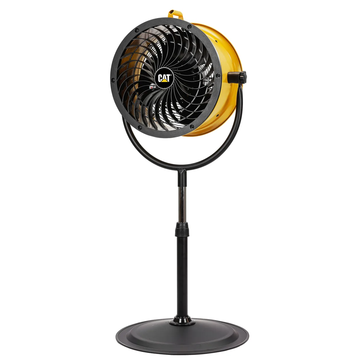 Caterpillar Caterpillar CF-HVPD-14AC-YW 14" 4-Speed Pedestal Fan Yellow — product photo