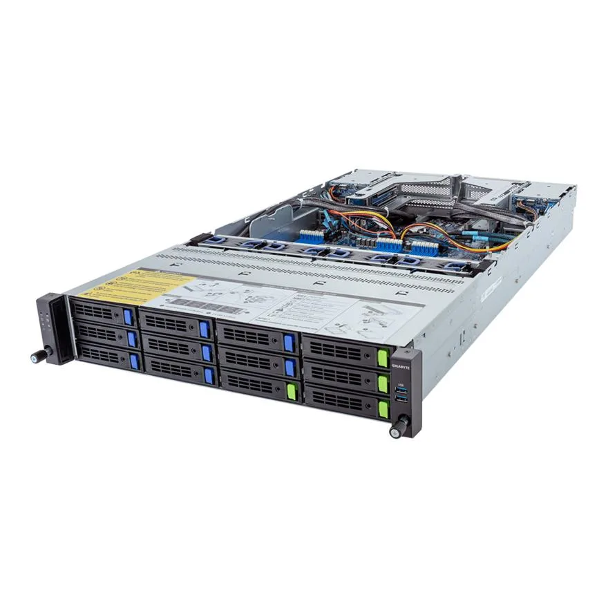 GIGABYTE GIGABYTE R283-Z90-AAD2 barebone server 24 DIMM 12+4 bay — product photo