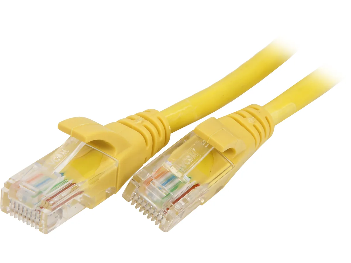 VCOM International Ltd VCOM International Ltd NP511-7-YELLOW network ethernet cable Cat5e UTP 7.0 ft Yellow — product photo