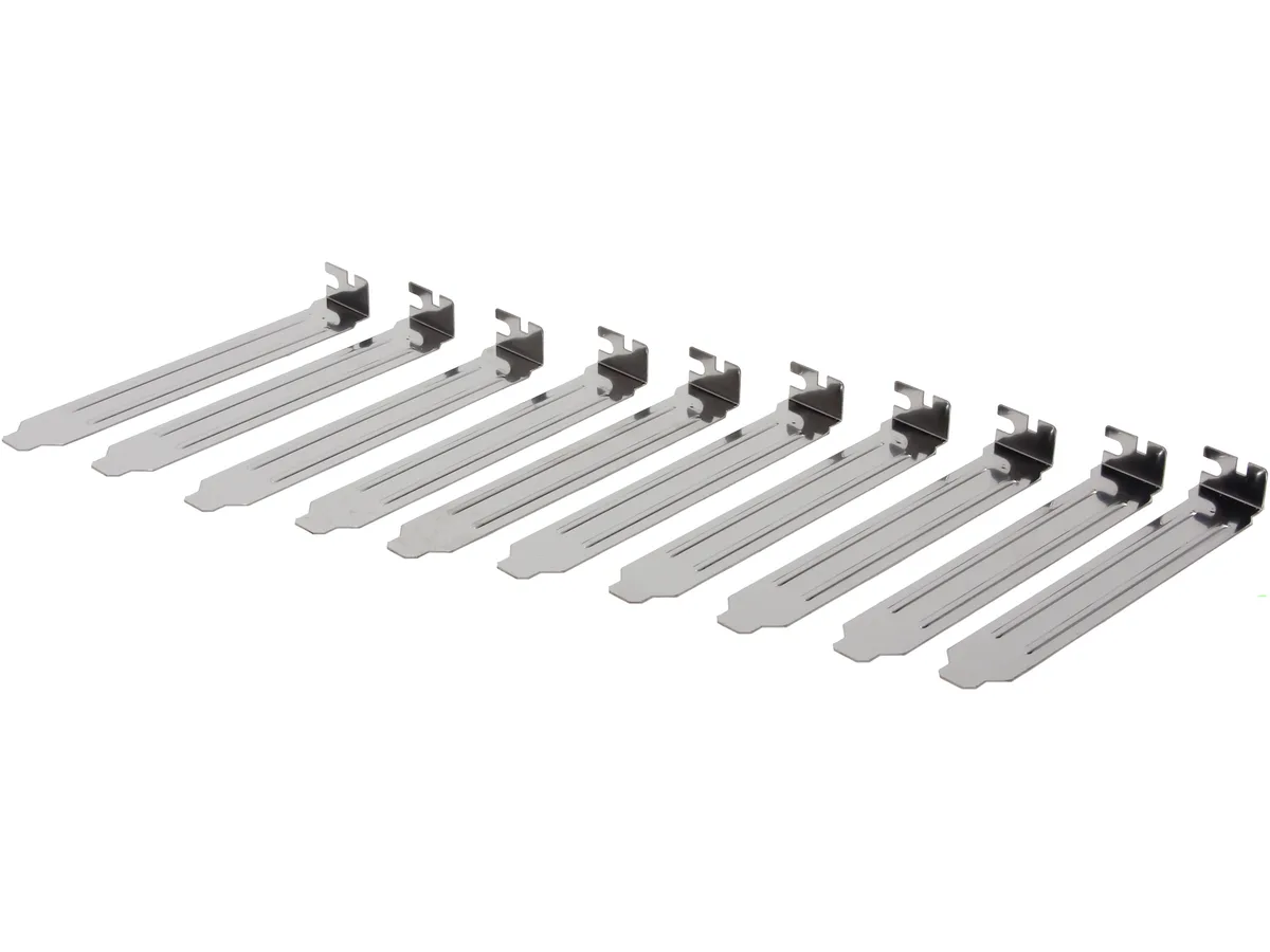 STARTECH STARTECH PLATEBLANK Steel Full Profile Expansion Slot Cover Plate 10 Pack — product photo