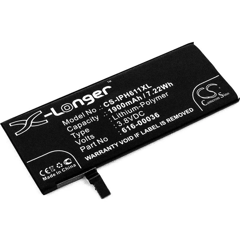 Cameron &amp; Co Cameron &amp; Co DS-CS-IPH611XL 3.8V 1.9 Ah cell phone battery — product photo