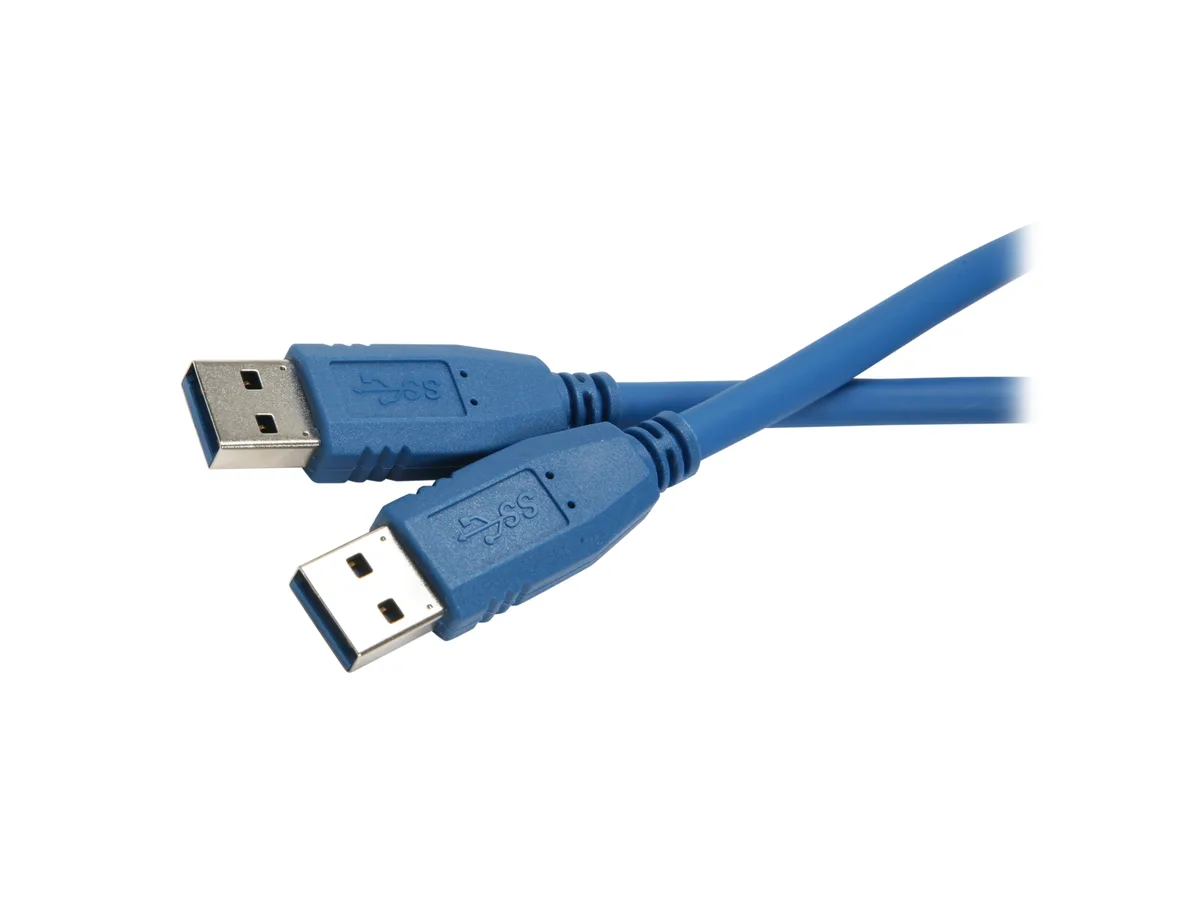 Nippon Labs Nippon Labs USB3-15MM usb cable 15 USB 3.0 A Male to A Male Blue — product photo