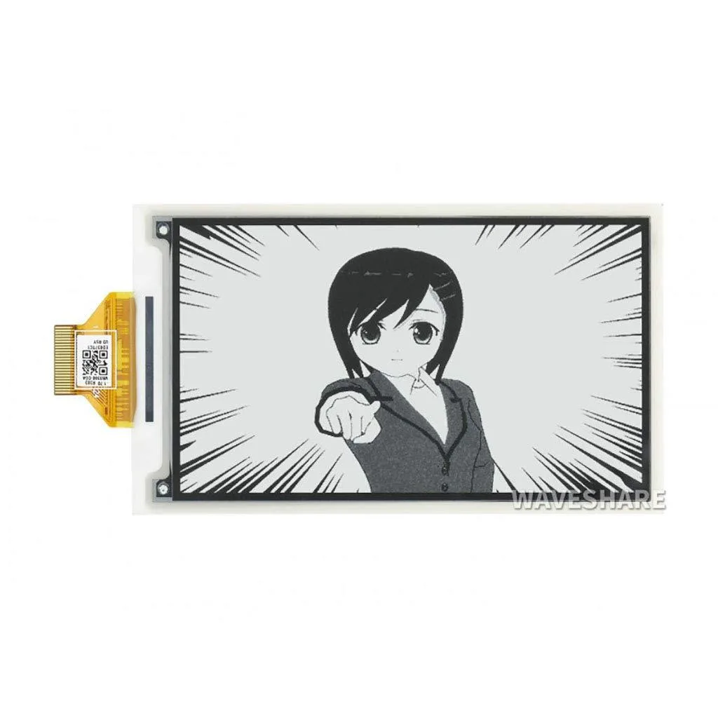 LORDWORLD LORDWORLD 3.7inch E-Paper Raw Display 480×280 SPI Without PCB — product photo