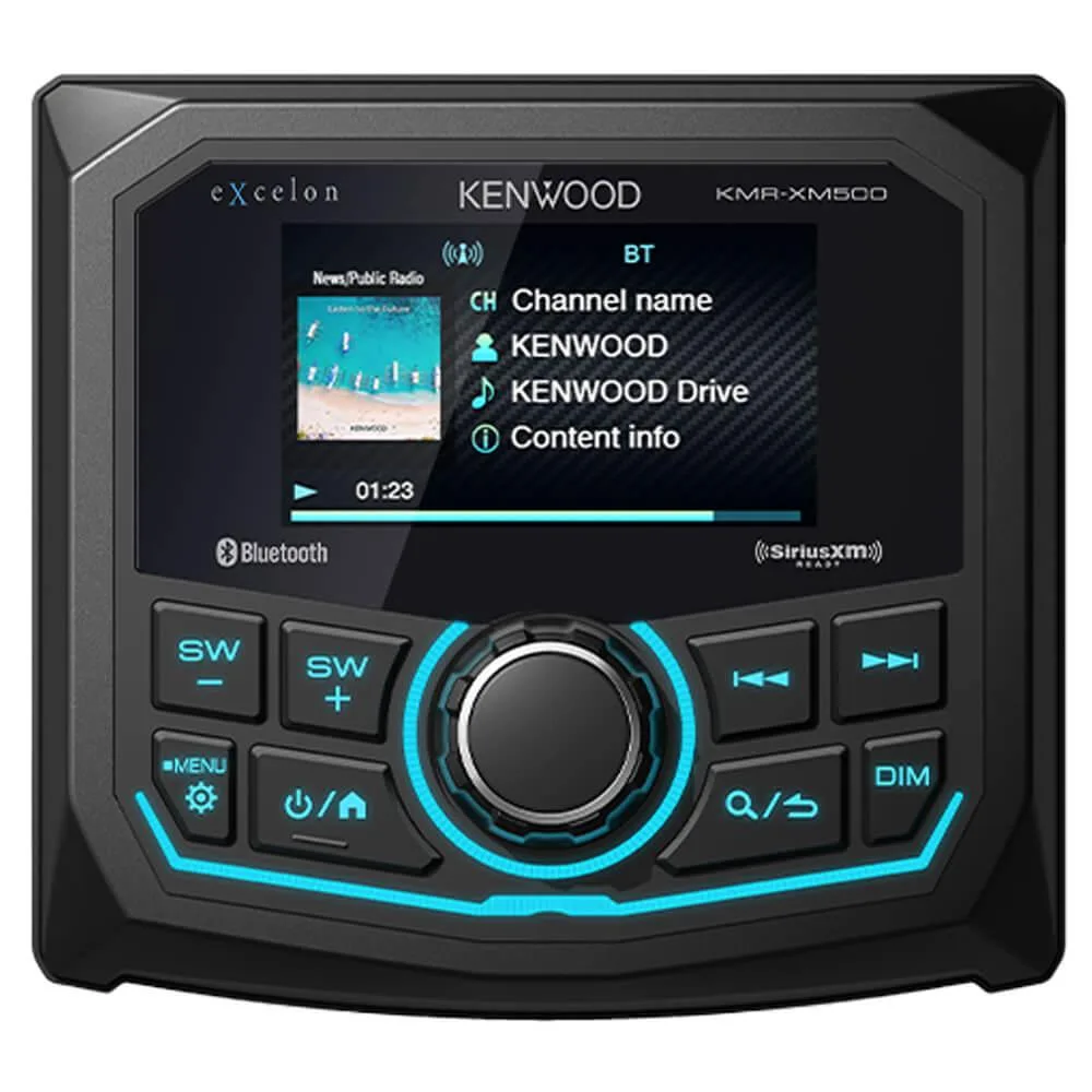 KENWOOD Kenwood eXcelon 2.7" LCD Digital Media Receiver with Bluetooth — product photo