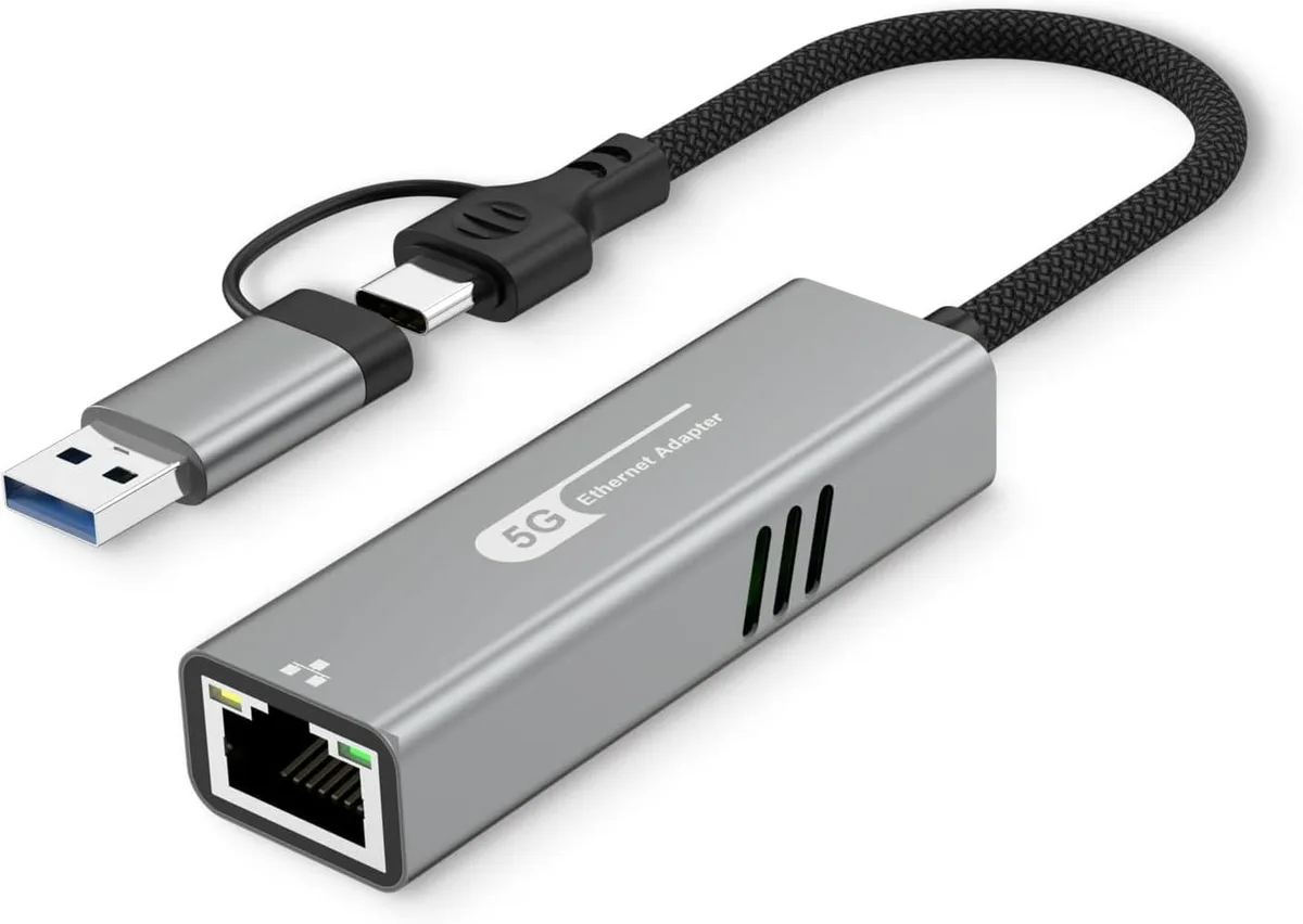 IHDAPP IHDAPP USB-C 3.1 to 5Gbps RJ45 network card — product photo