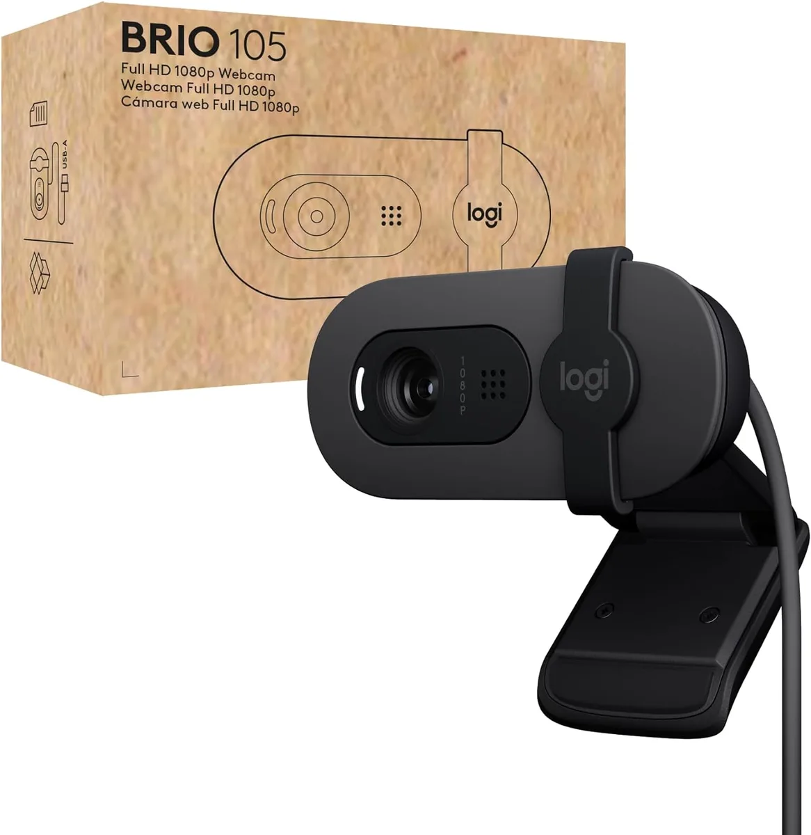 Logitech Logitech Brio 105 960-001579 webcam — product photo