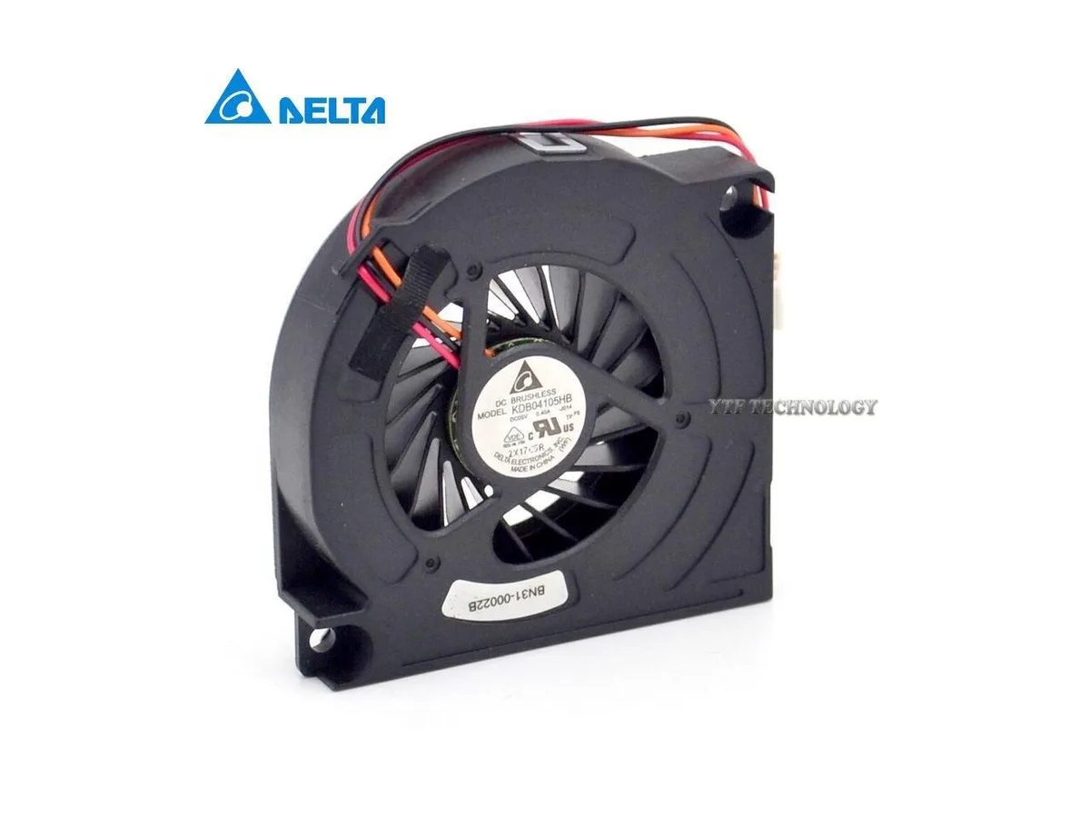 Fans Fans 6012 5V .40A 60mm slim case fan KDB04105HB — product photo