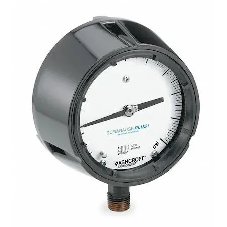 Ashcroft Ashcroft 451279SS04LXLL200 Pressure Gauge 0 to 200 psi 4 1/2 in Dial — product photo