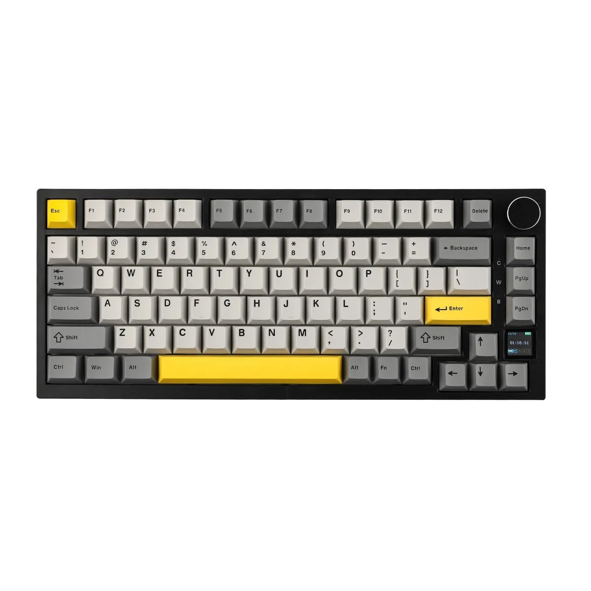 Epomaker Epomaker Ajazz AK820 Pro 75% Wireless Mechanical Gaming Keyboard Grey Flying Fish Switch — product photo
