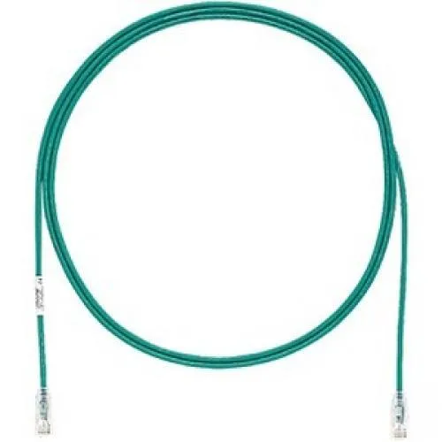 Panduit Panduit UTP28SP8INGR Cat 6 network ethernet cable 8 in Green — product photo