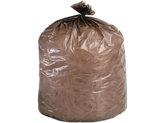 Stout Stout G3036B80 Eco-Degradable Trash Bag 30 x 36 .8mil Brown 60 — product photo