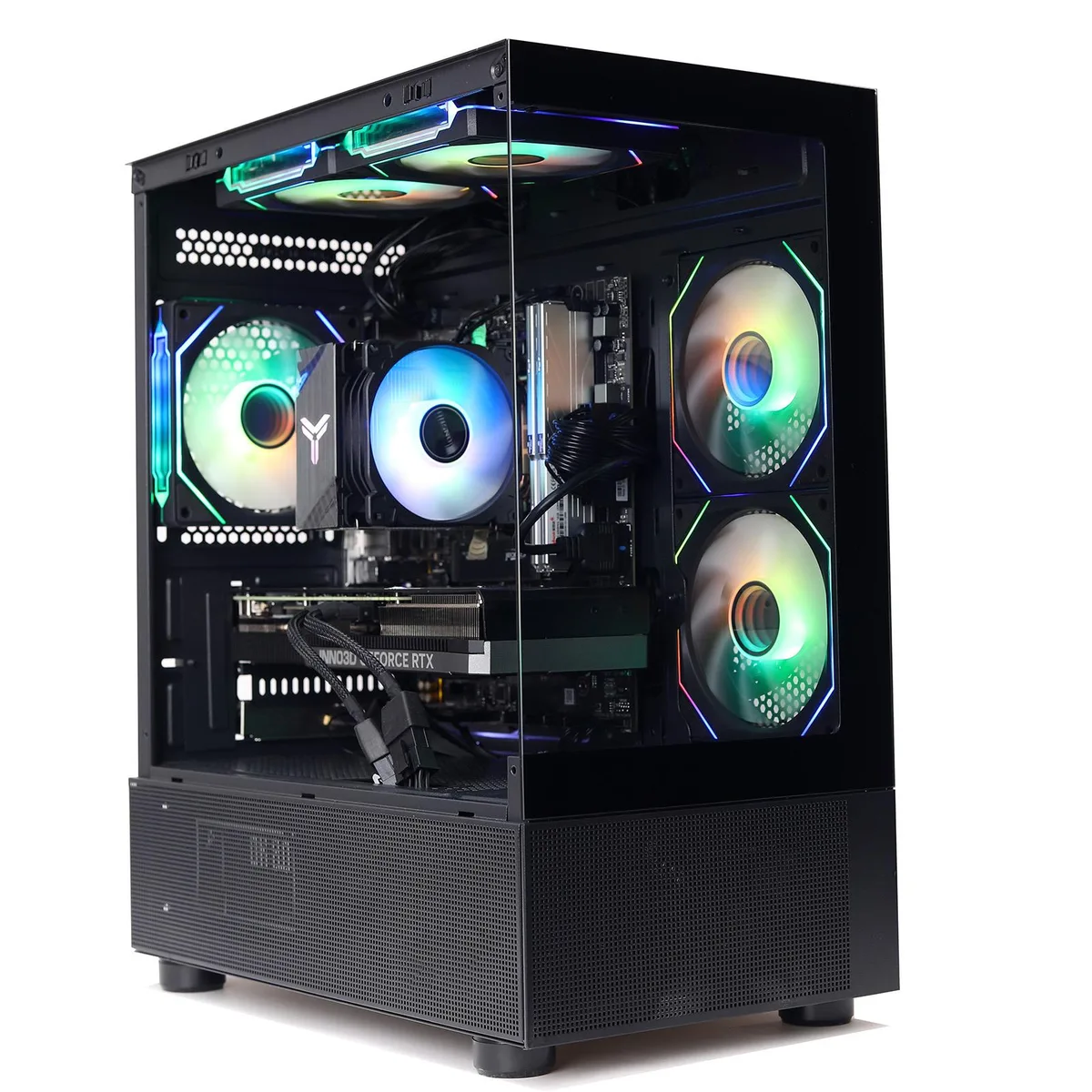 MXZ MXZ Gaming PC Ryzen 5 7500F RTX 4070 16GB 1TB Windows 11 Pro — product photo