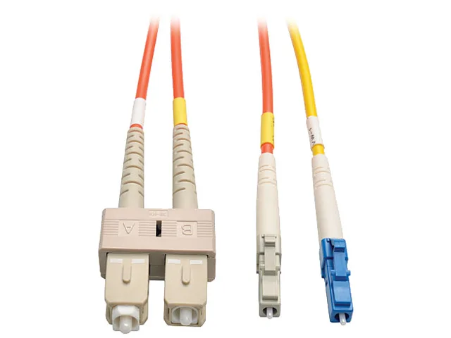Tripp Lite Tripp Lite N425-02M fibre optic cable LC duplex to SC duplex 6.56 ft — product photo