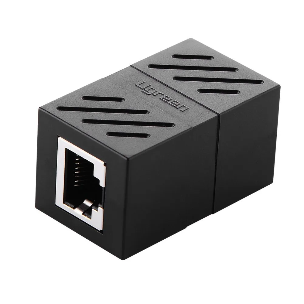 TeKit TeKit RJ45 In-Line Coupler Cat7/Cat6/Cat5e Black 20390 — product photo