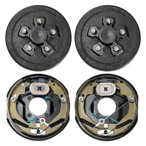 VEVOR VEVOR Trailer Hub Drum Kit 5 on 4.5" B.C. 10" x 2-1/4" Electric Brakes 3500 lbs Axle 4-Hole Mounting — product photo