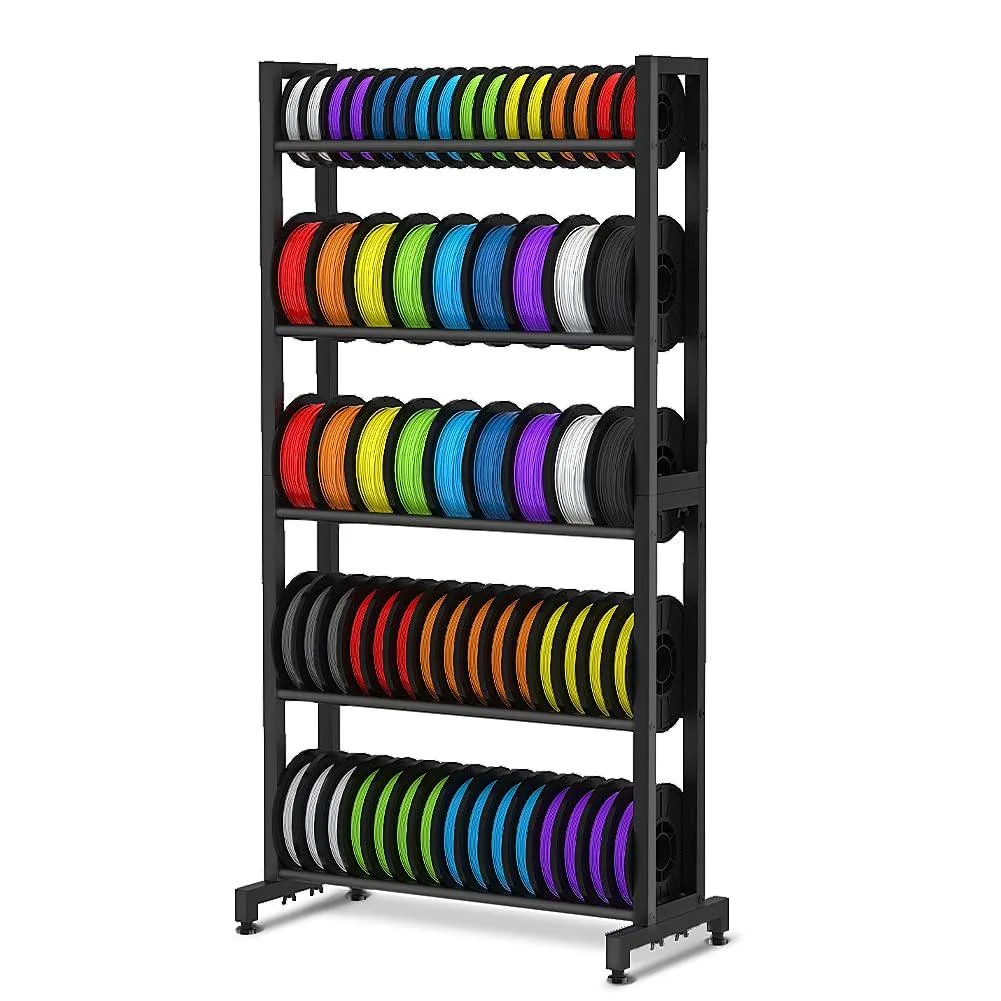 BFKK BFKK 3D Printer Filament Storage Rack 7-Tier 80 Spools 3d printers accessory — product photo