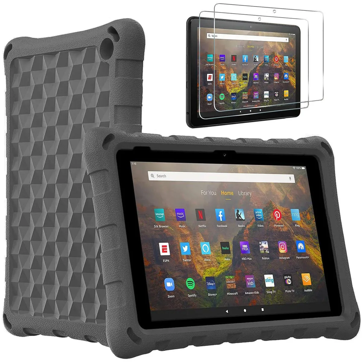 anicestore anicestore Kids Case for Fire 7 12th Gen 2022 Black — product photo