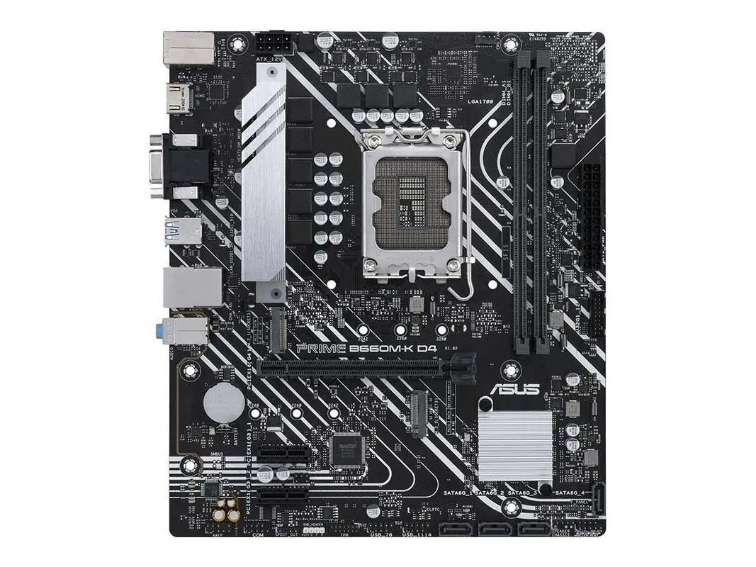 ASUS ASUS PRIME B660M-K D4 Intel motherboard — product photo