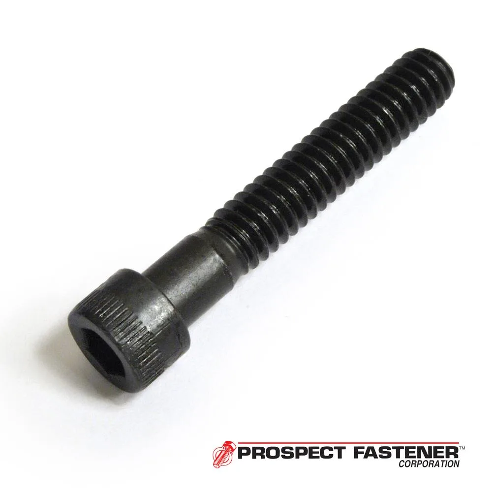 Pack of 25 black alloy steel socket head cap screws .75 - 10 x 2.75 in