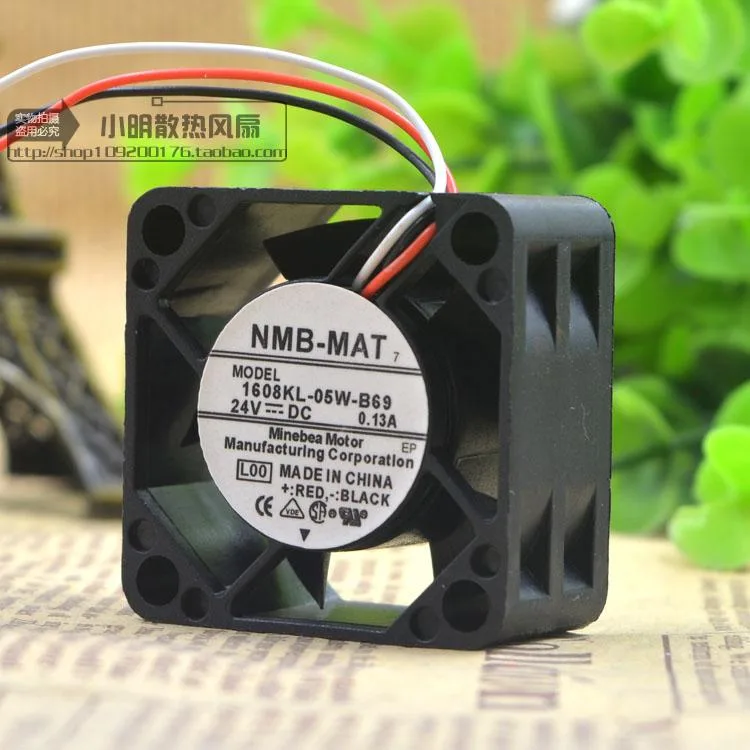 Fans Fans 1608KL-05W-B69Size 24V 0.13A 7500RPM case fan — product photo