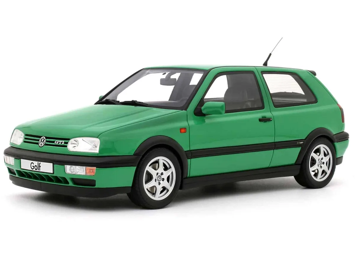 OttOmobile OttOmobile 1995 Volkswagen Golf III GTI Salsa Green 1/18 hobby collectible — product photo
