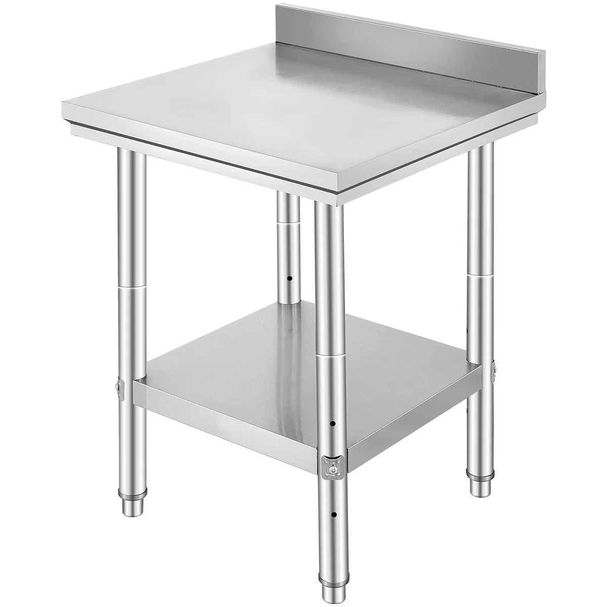 VEVOR VEVOR Stainless Steel Work Table 24 x 24 x 35 Inch GZT60*60*88 — product photo