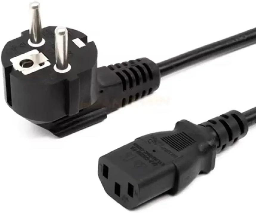 TeKit TeKit computer power cord Schuko CEE7/7 to C13 1.8 m 18AWG black — product photo