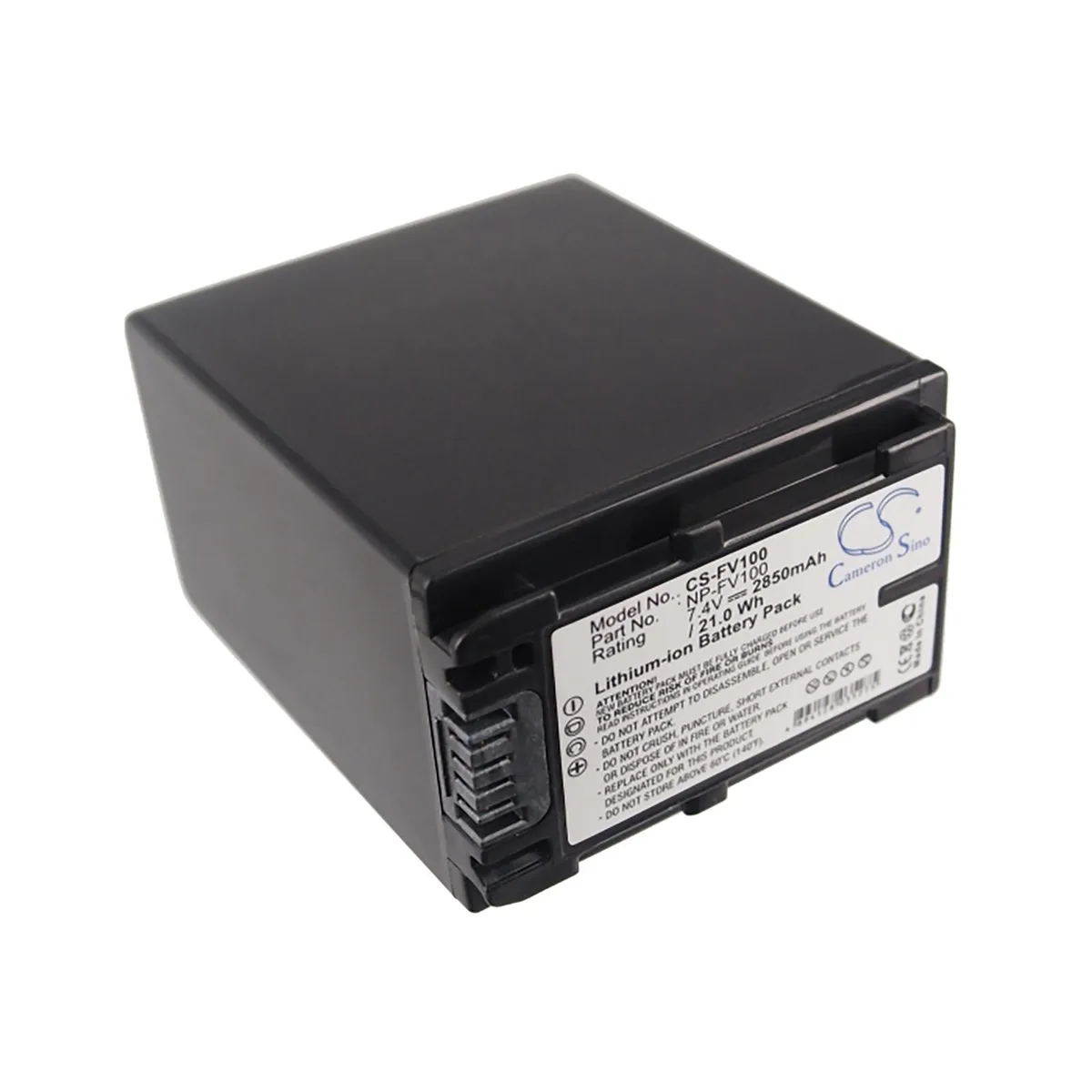 Cameron &amp; Co Cameron &amp; Co DS-CS-FV100 camera battery 2850mAh 7.4V — product photo