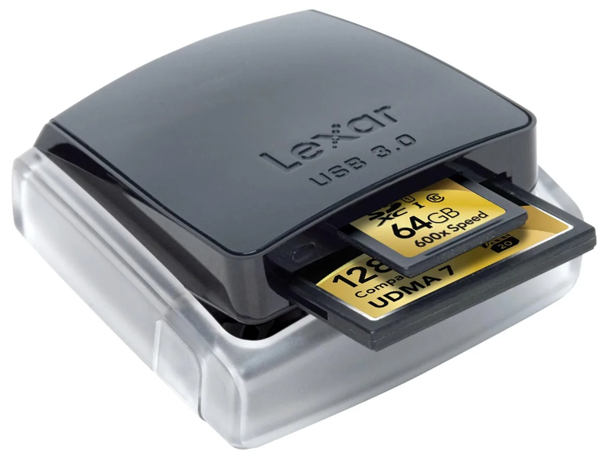 Lexar Lexar Professional USB 3.0 Dual-Slot Reader LRW307URBNA — product photo