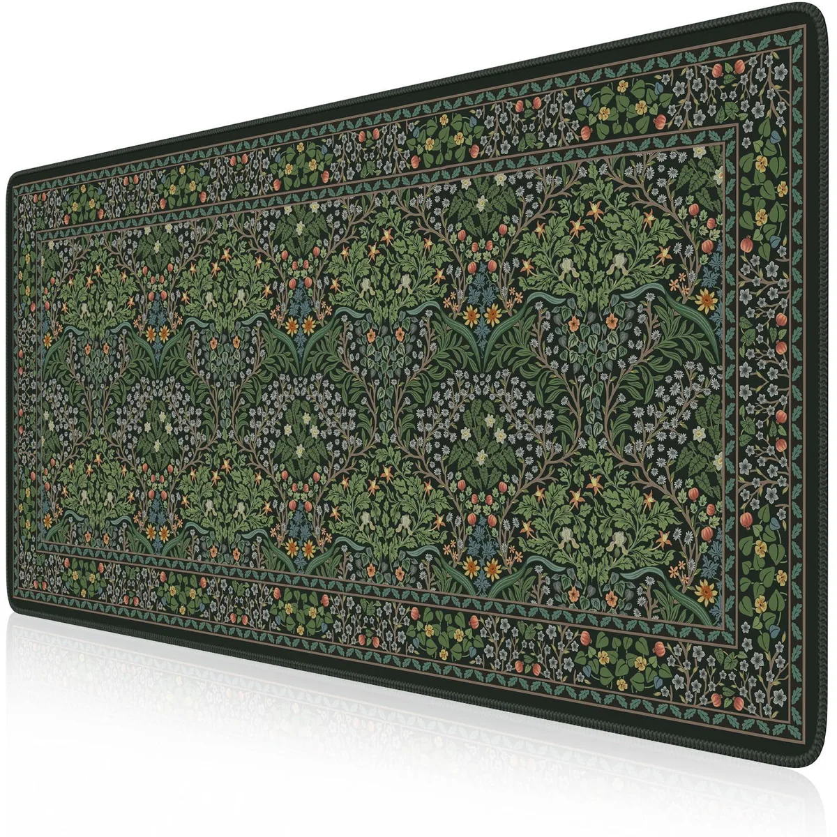  iCasso Large Mouse Pad 35.4 x 15.7 inches Retro Green — product photo