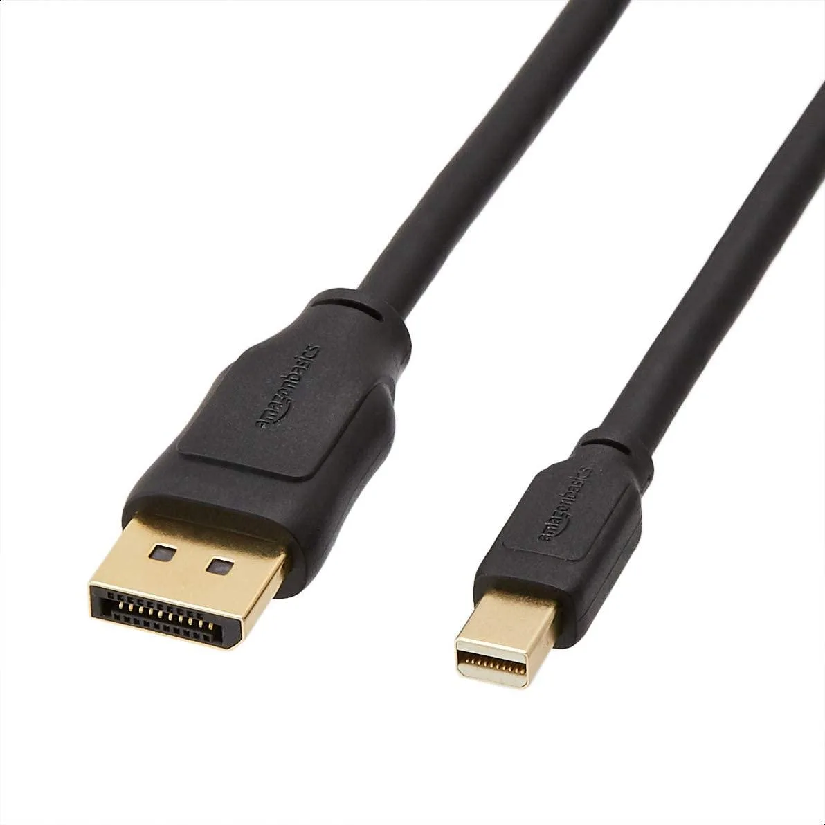  Amazon Basics Mini DisplayPort to DisplayPort Cable 6ft 4K 1.2 Gold-Plated — product photo