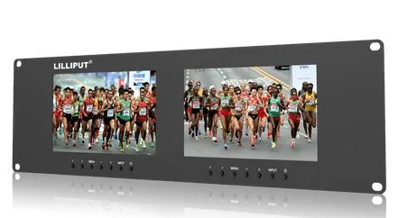 Lilliput Lilliput RM-7024 Dual 7" 3RU Rack Monitor 800x480 — product photo