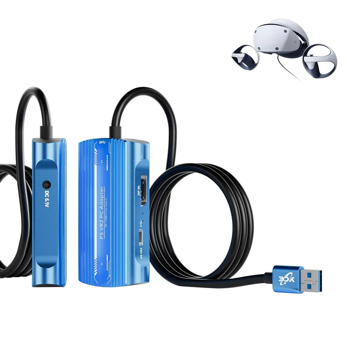 Werleo Werleo PSVR2 PC Adapter Kit DP1.4 Cable 5.1V Power — product photo