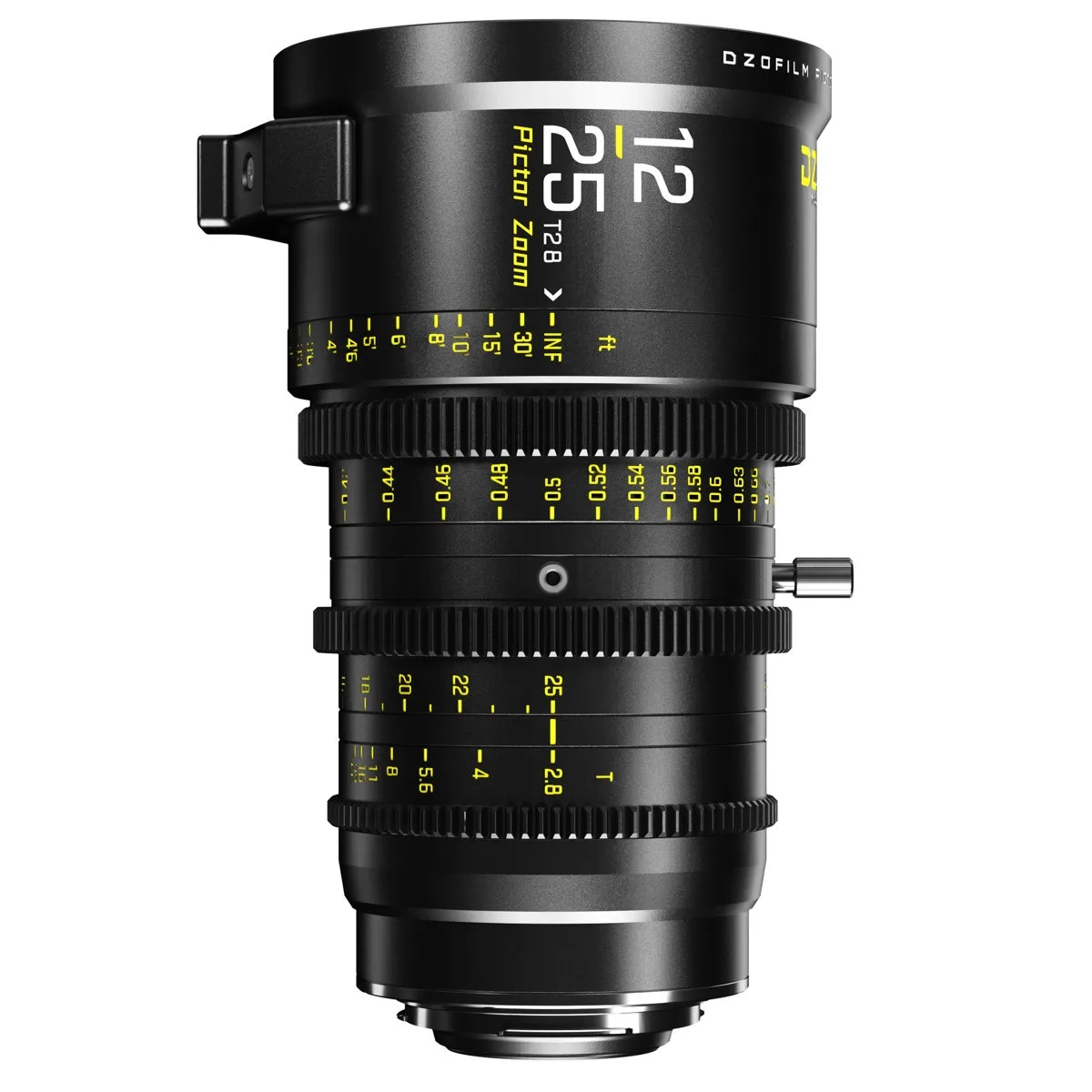 DZOFILM DZOFILM Pictor Zoom 12-25mm T2.8 Cine Lens PL/EF Black — product photo