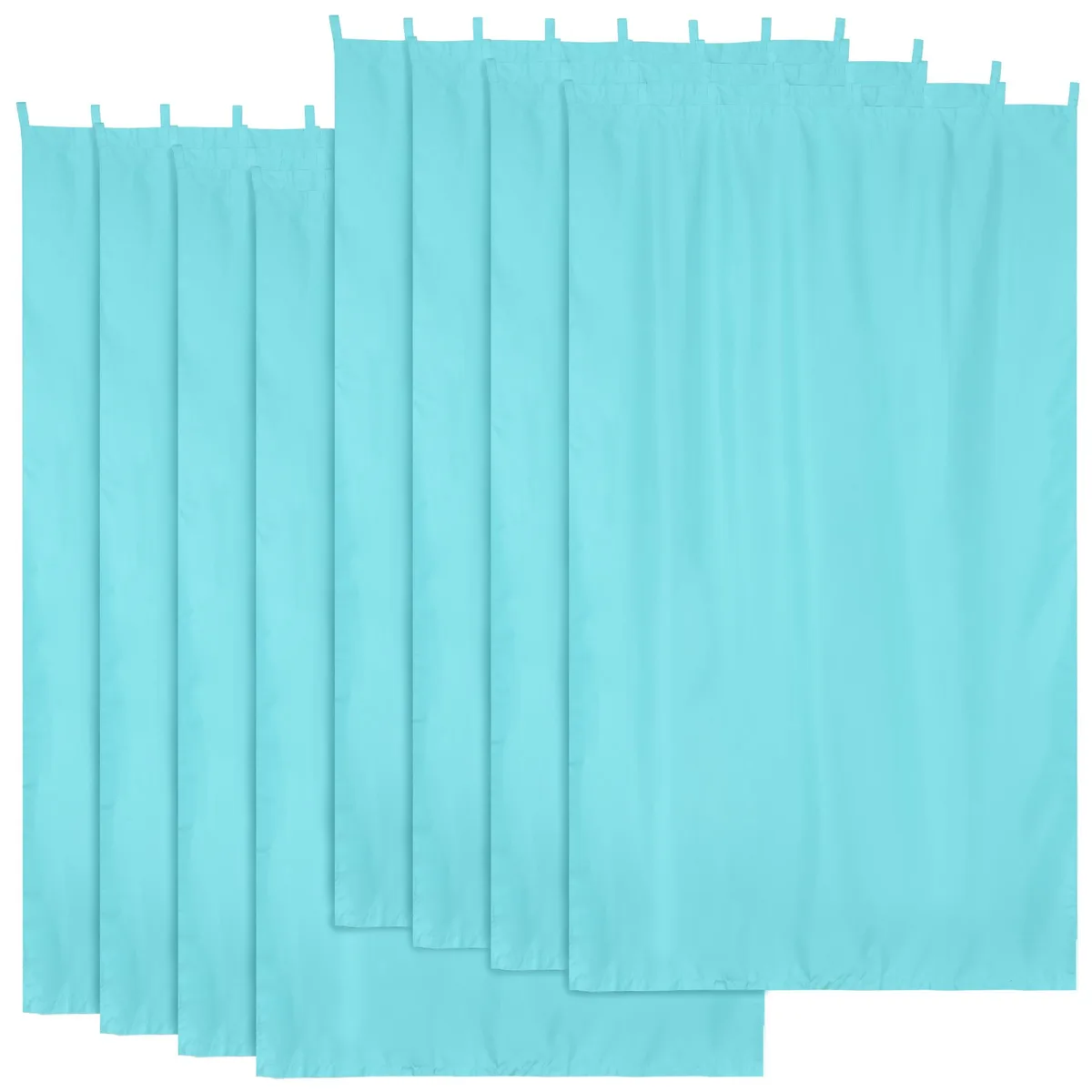 Yescom USA, Inc. Yescom USA, Inc. 07PCN003-54108-03X8 Outdoor Privacy Curtain 8 Piece 54x108 UV30+ — product photo
