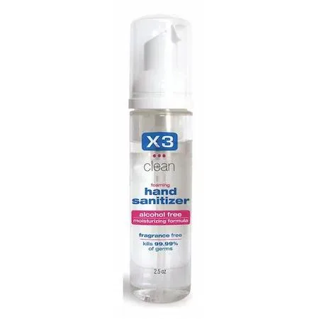 X3 Clean X3 Clean 10002 Hand Sanitizer Foam 2.5 oz — product photo