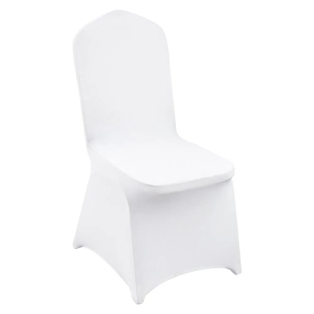 VEVOR VEVOR Stretch Spandex Folding Chair Covers 12PCS White — product photo