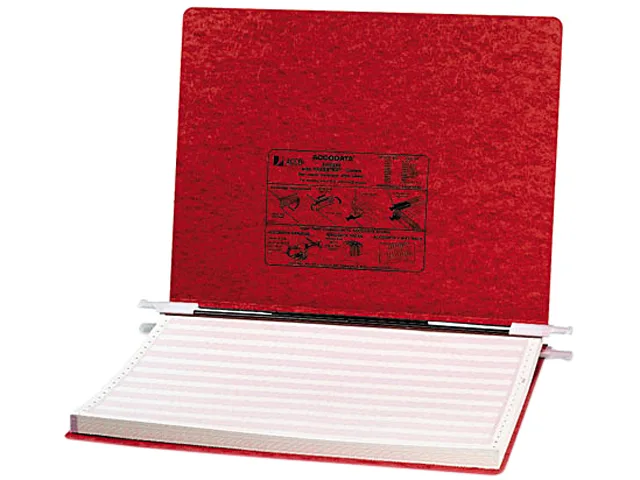 ACCO ACCO 54079 PRESSTEX Binder Accessory 6" Red — product photo