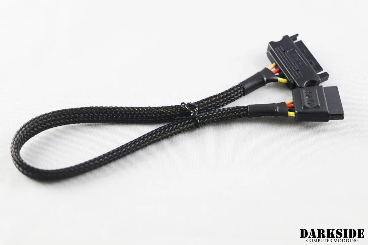 Darkside Darkside DS-0966 SATA M/F Extension Cable Jet Black — product photo
