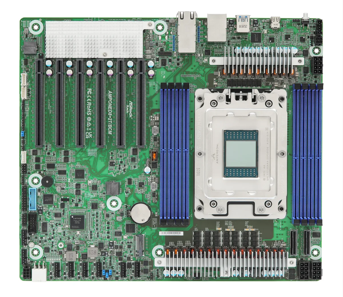 ASRock Rack ASRock Rack AMPONED8-2T/BCM/A192 server motherboard — product photo