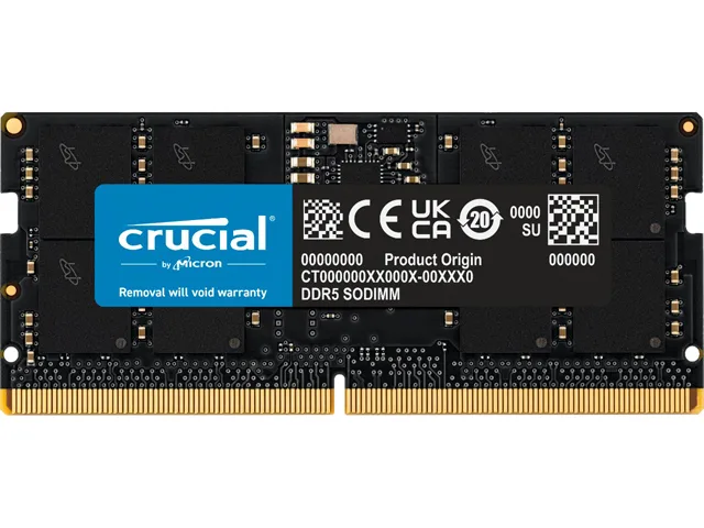 Crucial Crucial CT16G48C40S5 16GB DDR5 4800 CL40 laptop RAM — product photo
