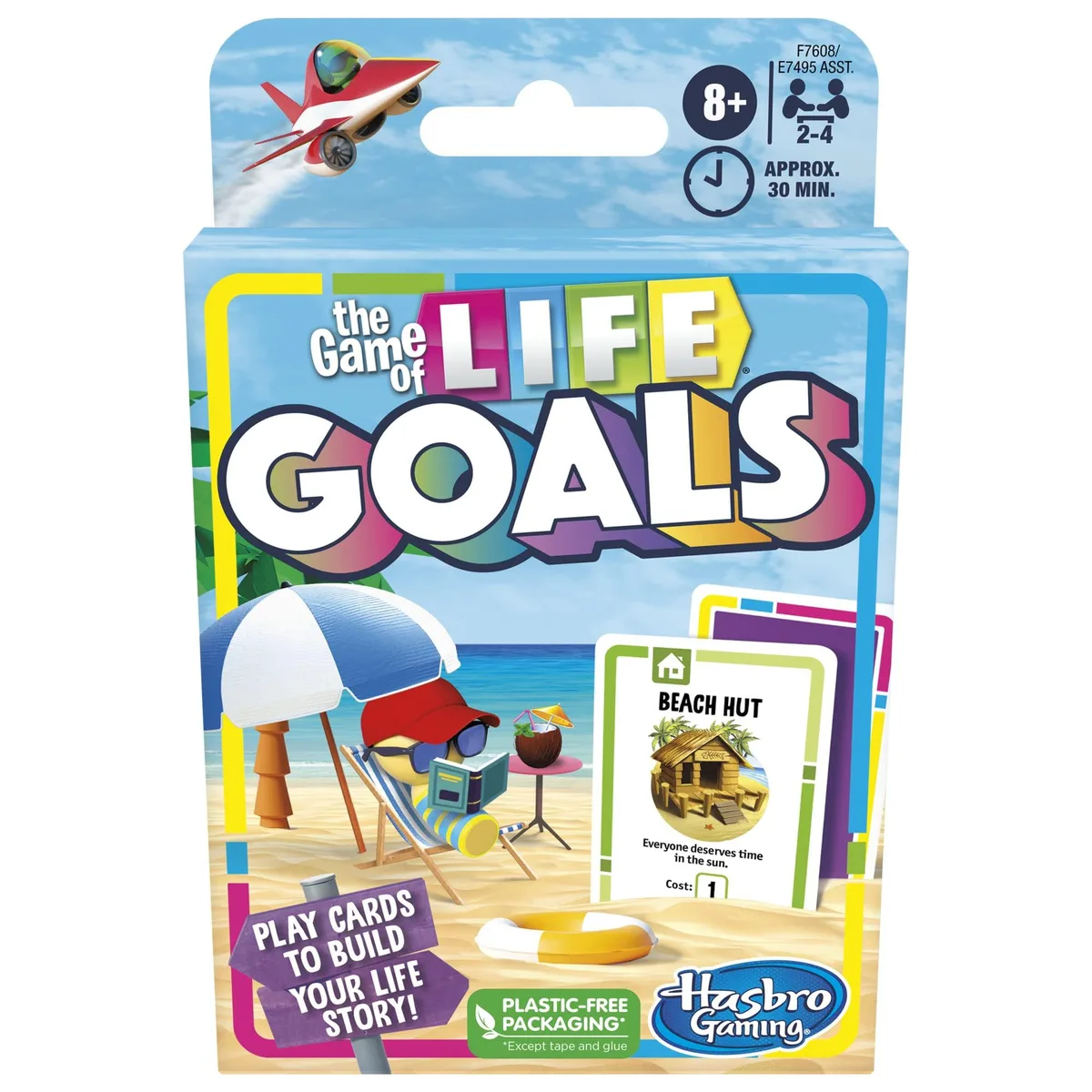The Game of Life Goals Card Game F7608 — product photo