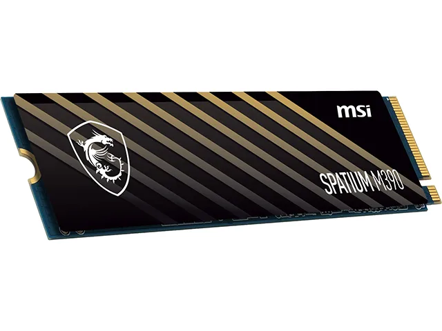 MSI MSI SPATIUM M390 250GB PCIe Gen3 x4 NVMe internal SSD — product photo