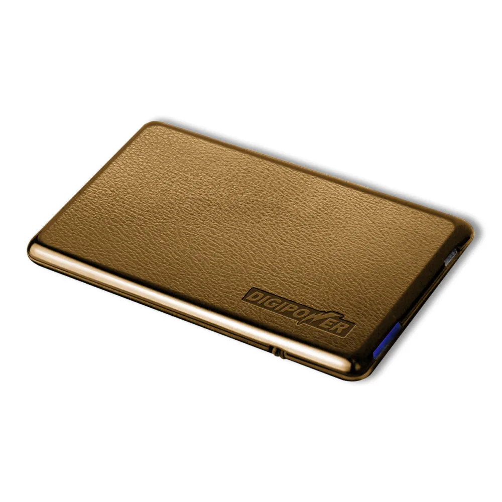 Mizco International Mizco International DigiPower JS-CCIP ChargeCard Brown 680 mAh cell phone battery — product photo