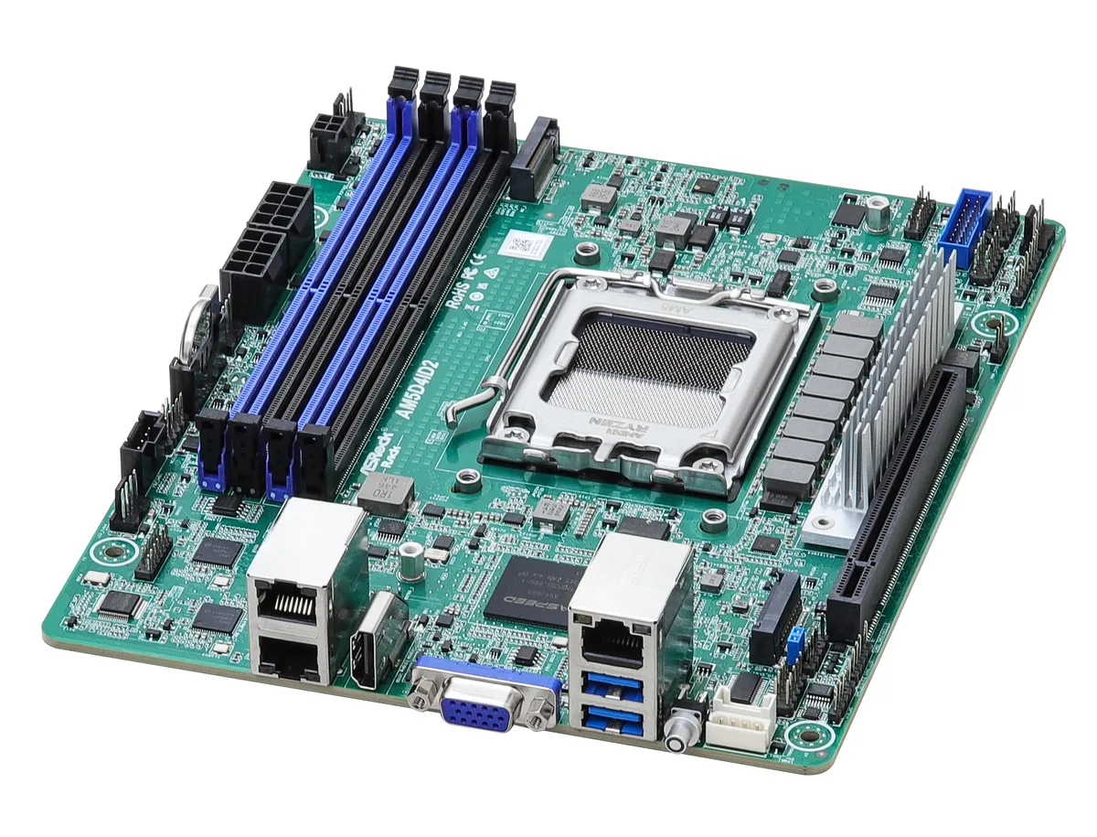 ASRock Rack ASRock Rack AM5D4ID2 server motherboard — product photo