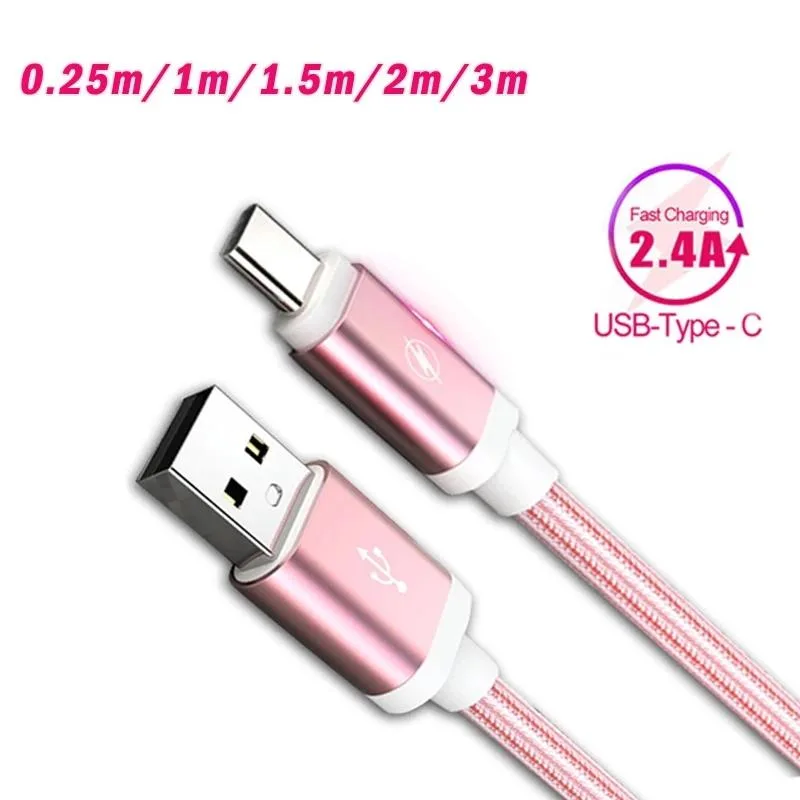 Hetai Tech Hetai Tech Micro USB to USB A Nylon Braided Cable 2.4A — product photo