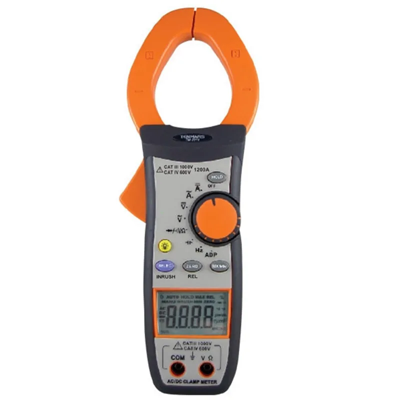 TENMARS ELECTRONICS TENMARS ELECTRONICS TM-3014 AC/DC clamp meter electrician tool — product photo