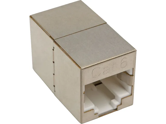 Tripp Lite Tripp Lite N234-001-SH Cat6 shielded RJ45 coupler — product photo