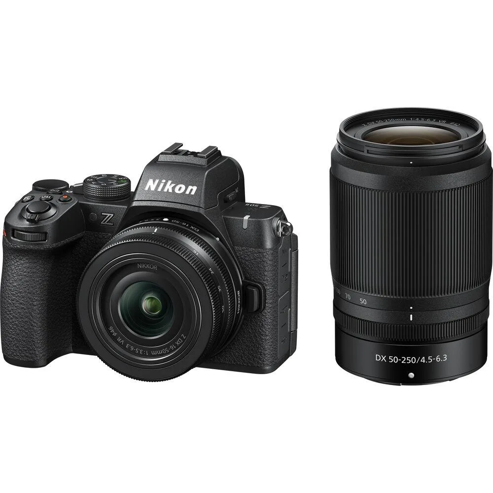 Nikon Global Nikon Z50 II 16-50mm & 50-250mm Kit compact mirrorless camera — product photo